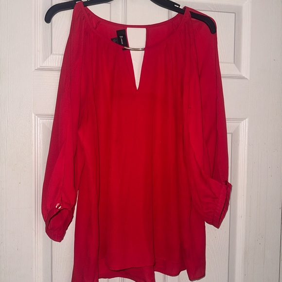 Bwear Vibrant Red Blouse - Picture 1 of 4